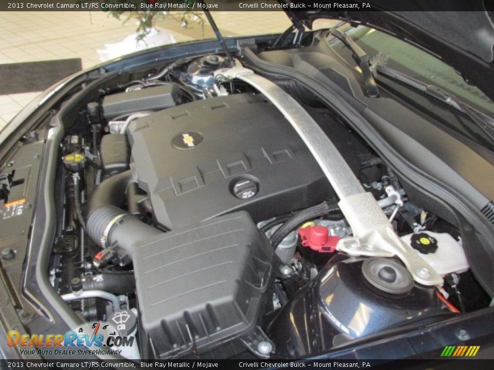 2013 Chevrolet Camaro LT/RS Convertible Blue Ray Metallic / Mojave Photo #9