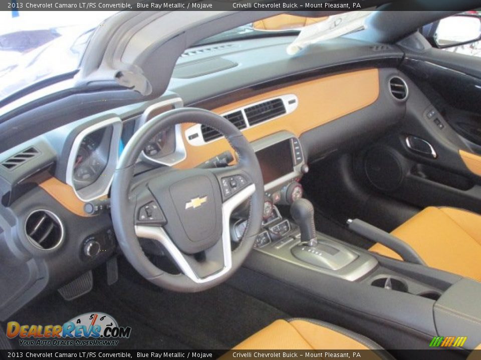 2013 Chevrolet Camaro LT/RS Convertible Blue Ray Metallic / Mojave Photo #12