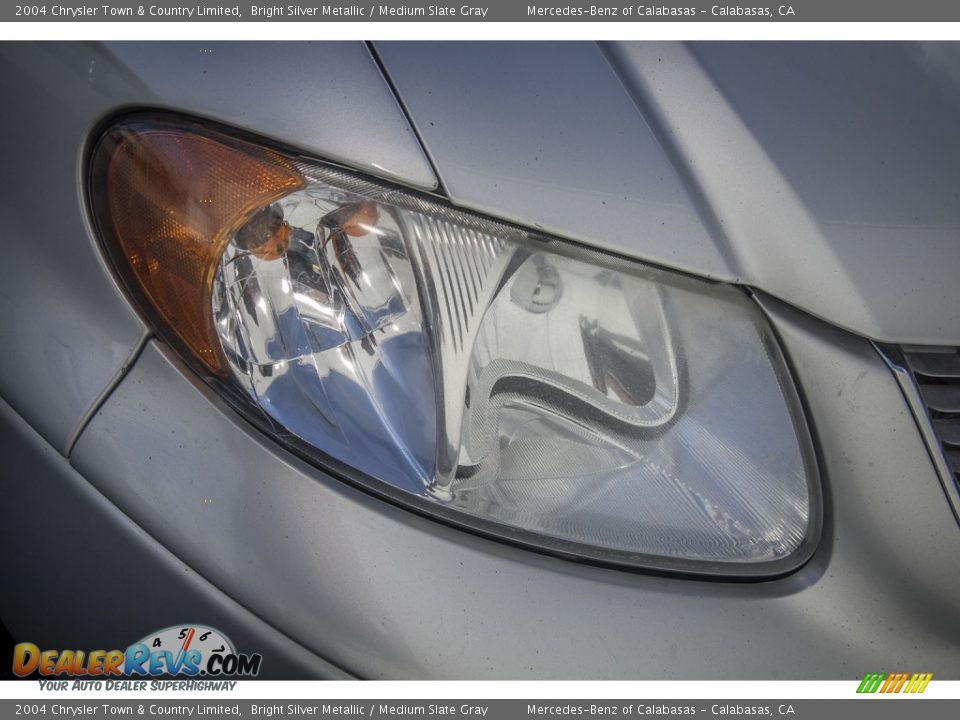 2004 Chrysler Town & Country Limited Bright Silver Metallic / Medium Slate Gray Photo #26