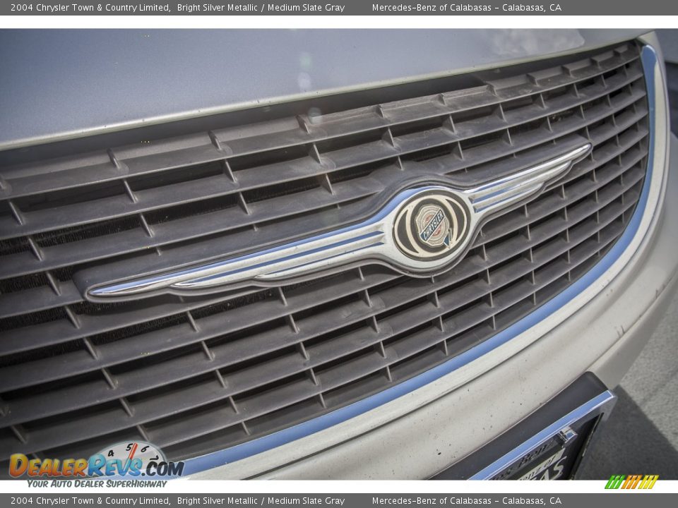 2004 Chrysler Town & Country Limited Bright Silver Metallic / Medium Slate Gray Photo #27