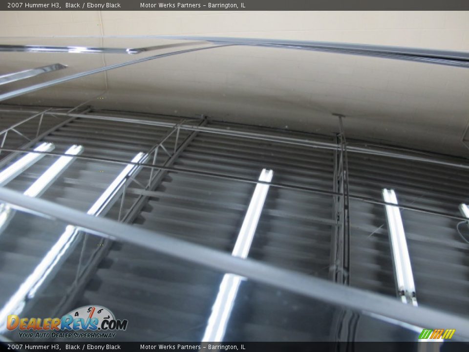 2007 Hummer H3 Black / Ebony Black Photo #12