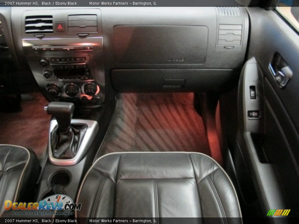 2007 Hummer H3 Black / Ebony Black Photo #27