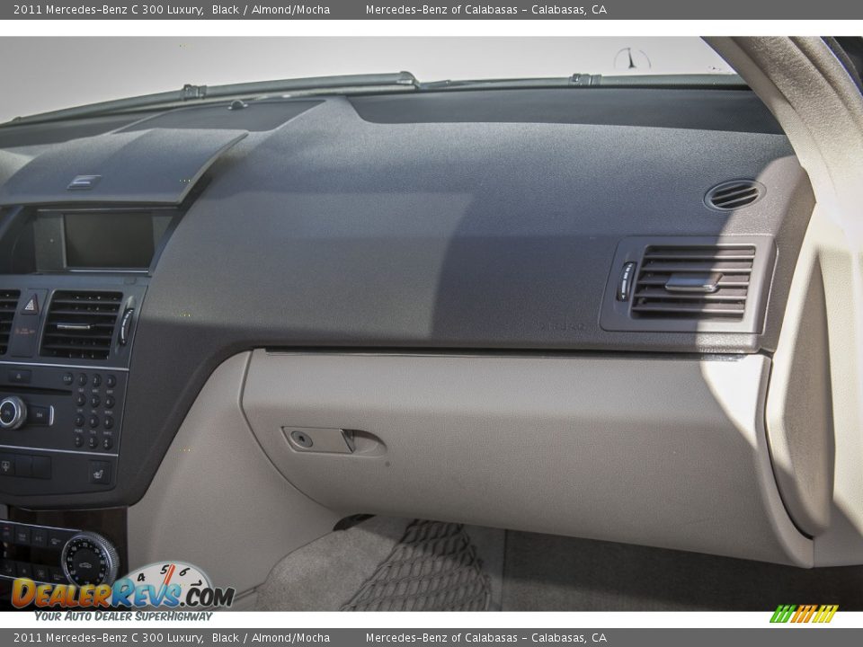 2011 Mercedes-Benz C 300 Luxury Black / Almond/Mocha Photo #20