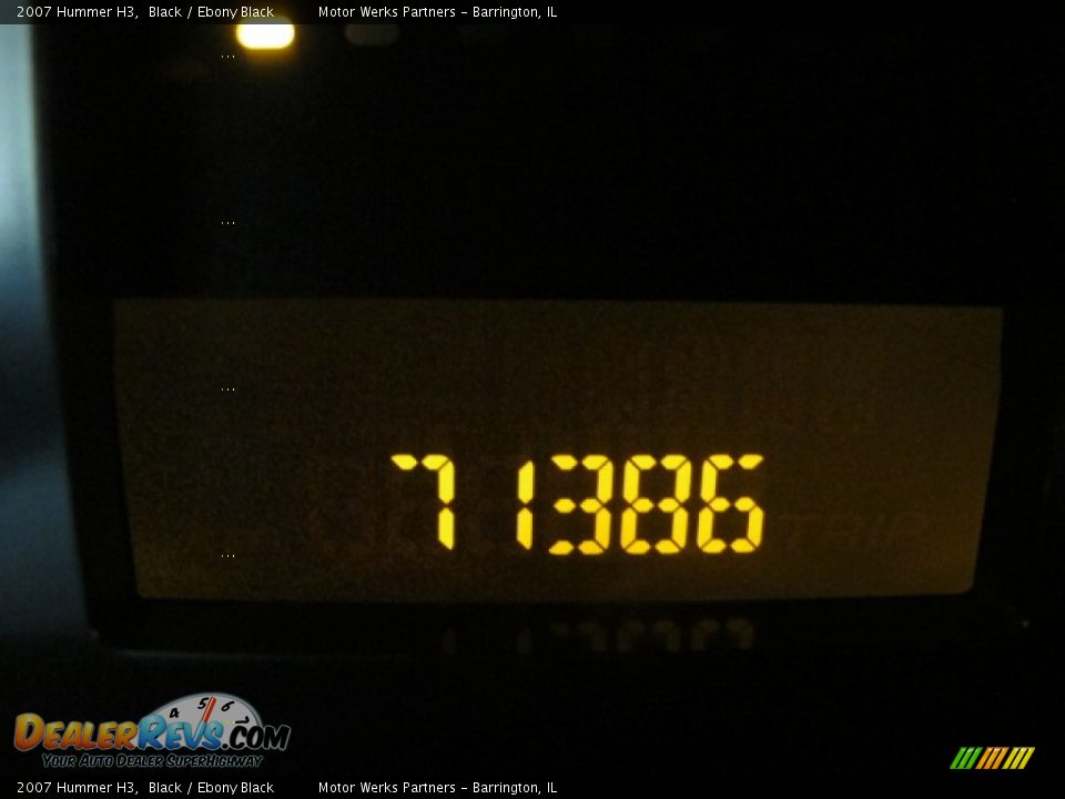 2007 Hummer H3 Black / Ebony Black Photo #29