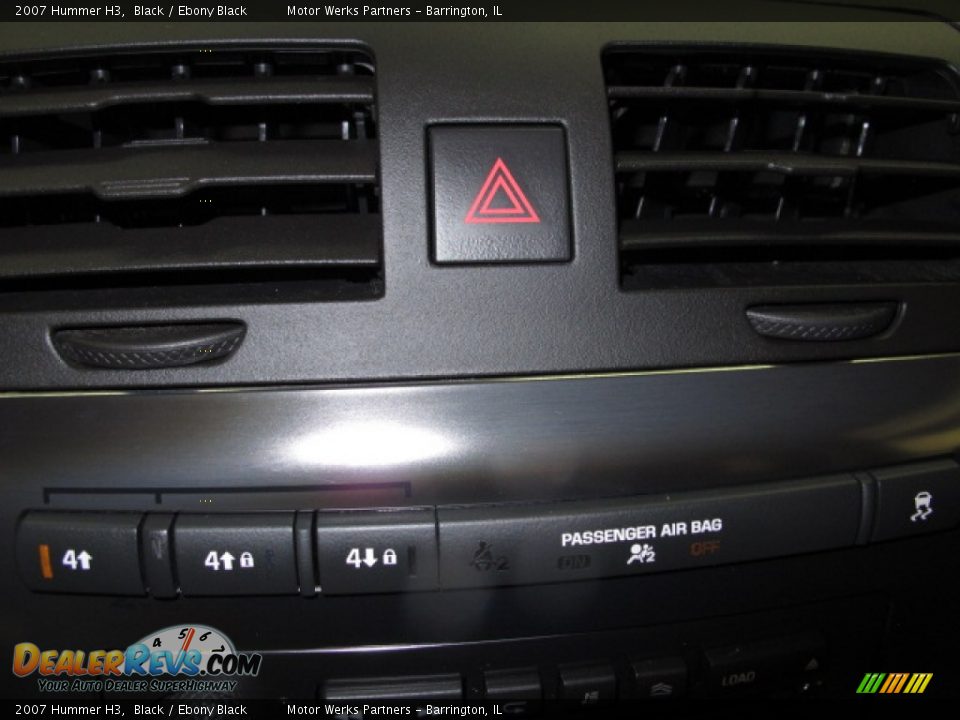2007 Hummer H3 Black / Ebony Black Photo #30