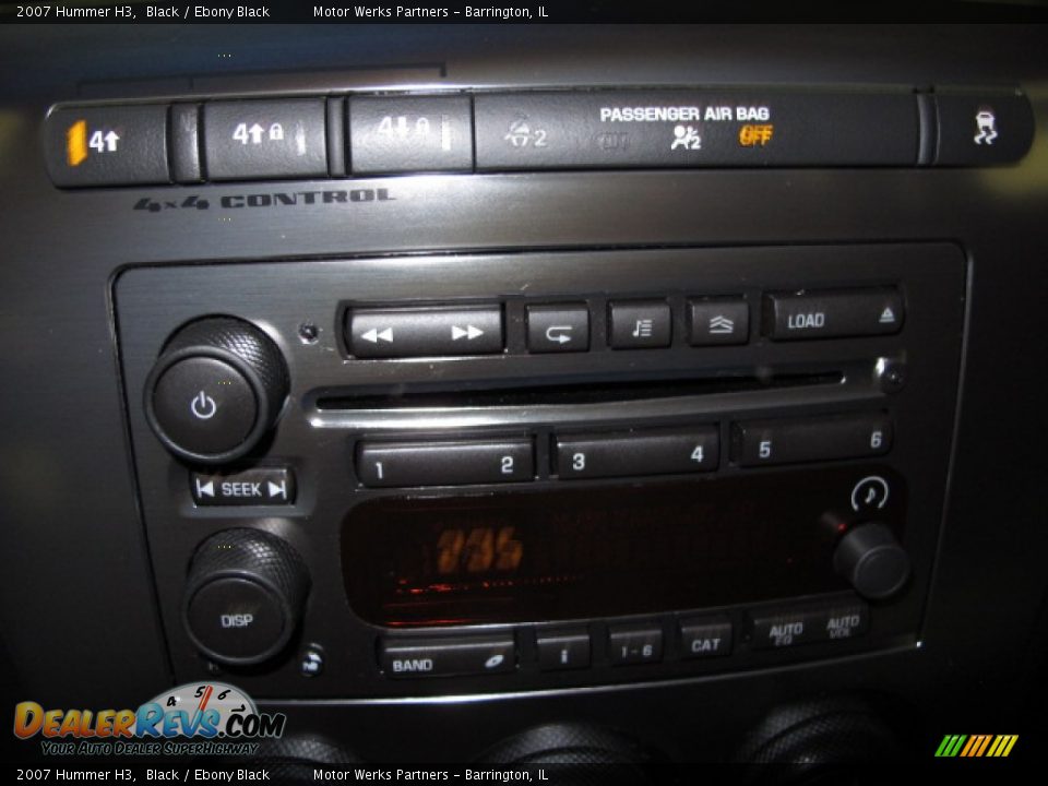 2007 Hummer H3 Black / Ebony Black Photo #31