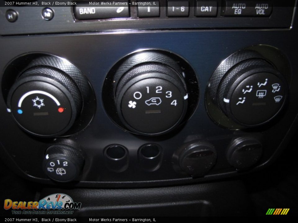 2007 Hummer H3 Black / Ebony Black Photo #32