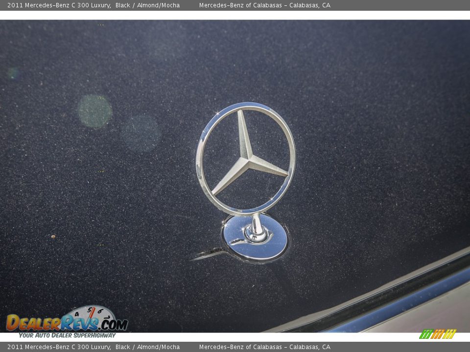 2011 Mercedes-Benz C 300 Luxury Black / Almond/Mocha Photo #26