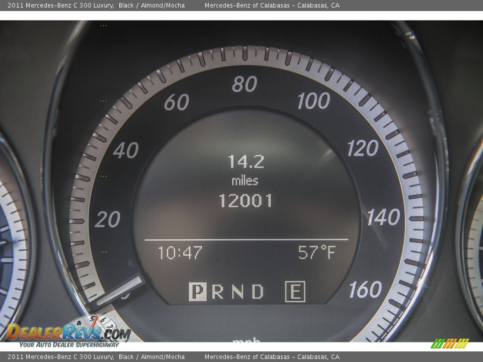 2011 Mercedes-Benz C 300 Luxury Black / Almond/Mocha Photo #29