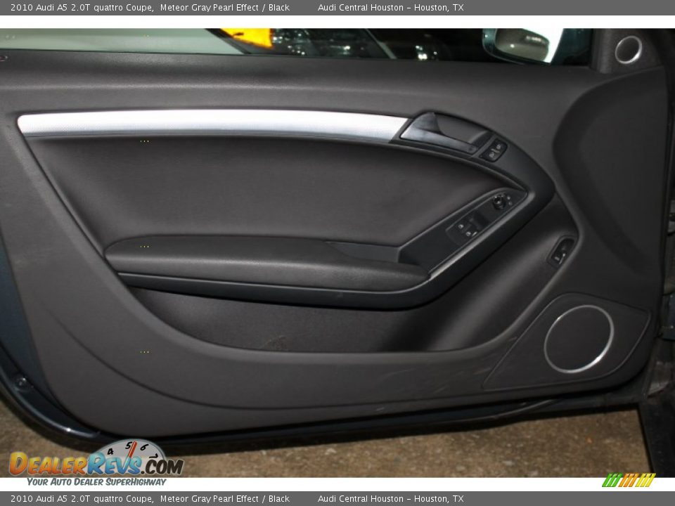 2010 Audi A5 2.0T quattro Coupe Meteor Gray Pearl Effect / Black Photo #10