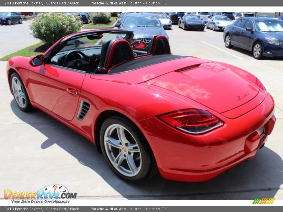 2010 Porsche Boxster Guards Red / Black Photo #7