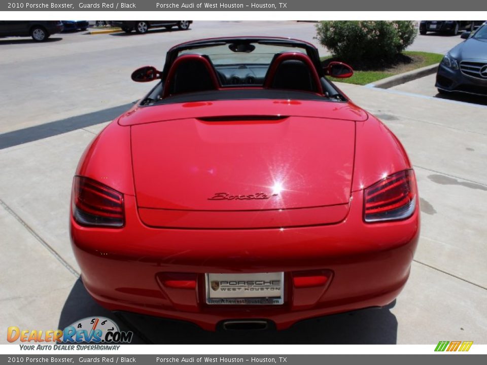 2010 Porsche Boxster Guards Red / Black Photo #8