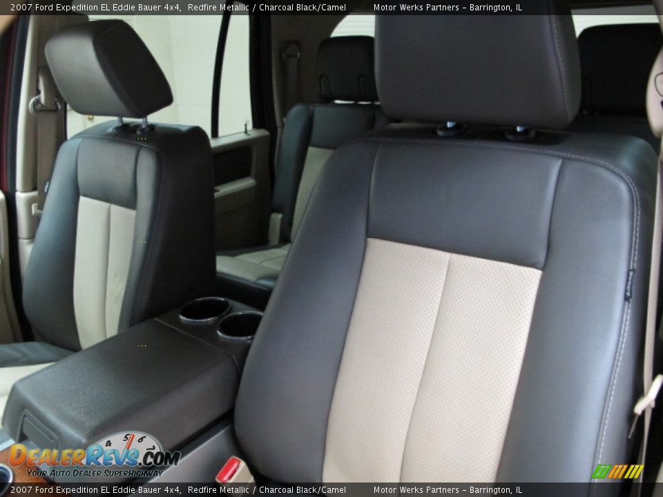 2007 Ford Expedition EL Eddie Bauer 4x4 Redfire Metallic / Charcoal Black/Camel Photo #18