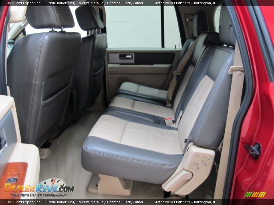 2007 Ford Expedition EL Eddie Bauer 4x4 Redfire Metallic / Charcoal Black/Camel Photo #19