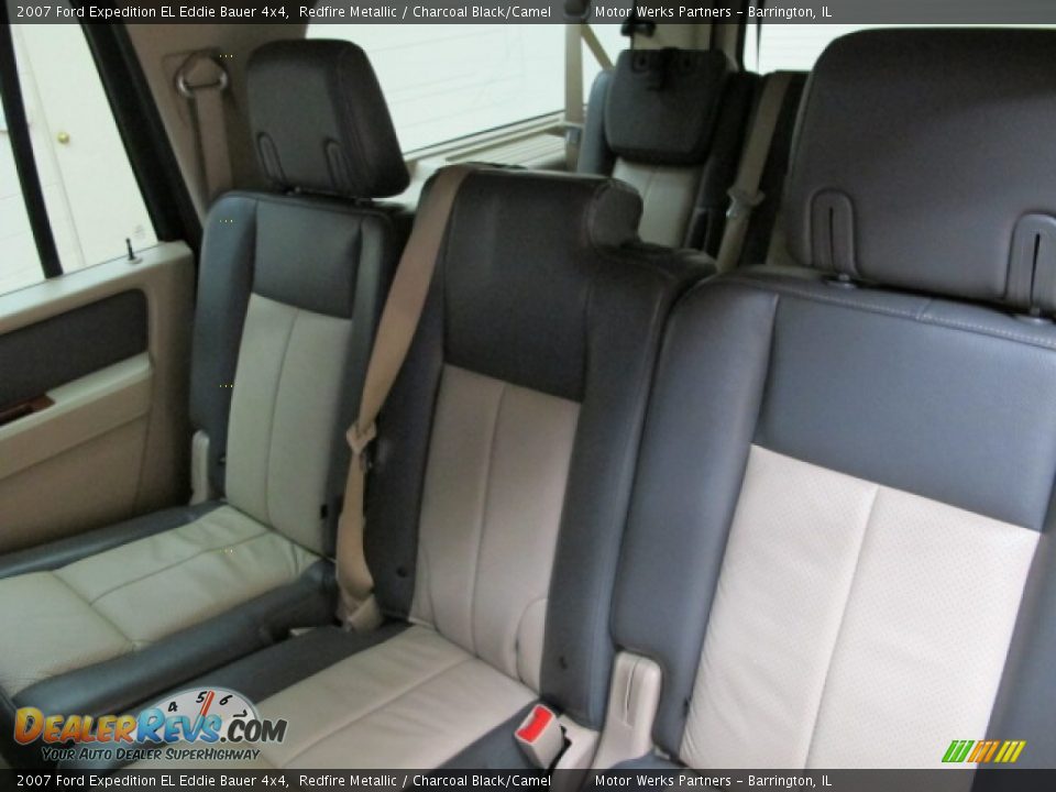 2007 Ford Expedition EL Eddie Bauer 4x4 Redfire Metallic / Charcoal Black/Camel Photo #20