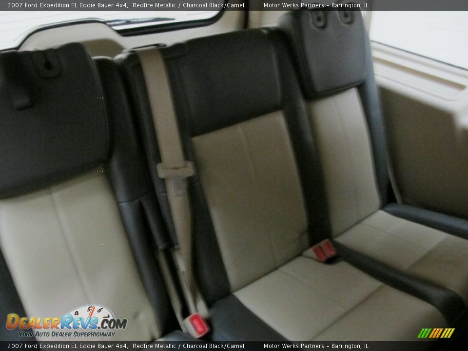 2007 Ford Expedition EL Eddie Bauer 4x4 Redfire Metallic / Charcoal Black/Camel Photo #22