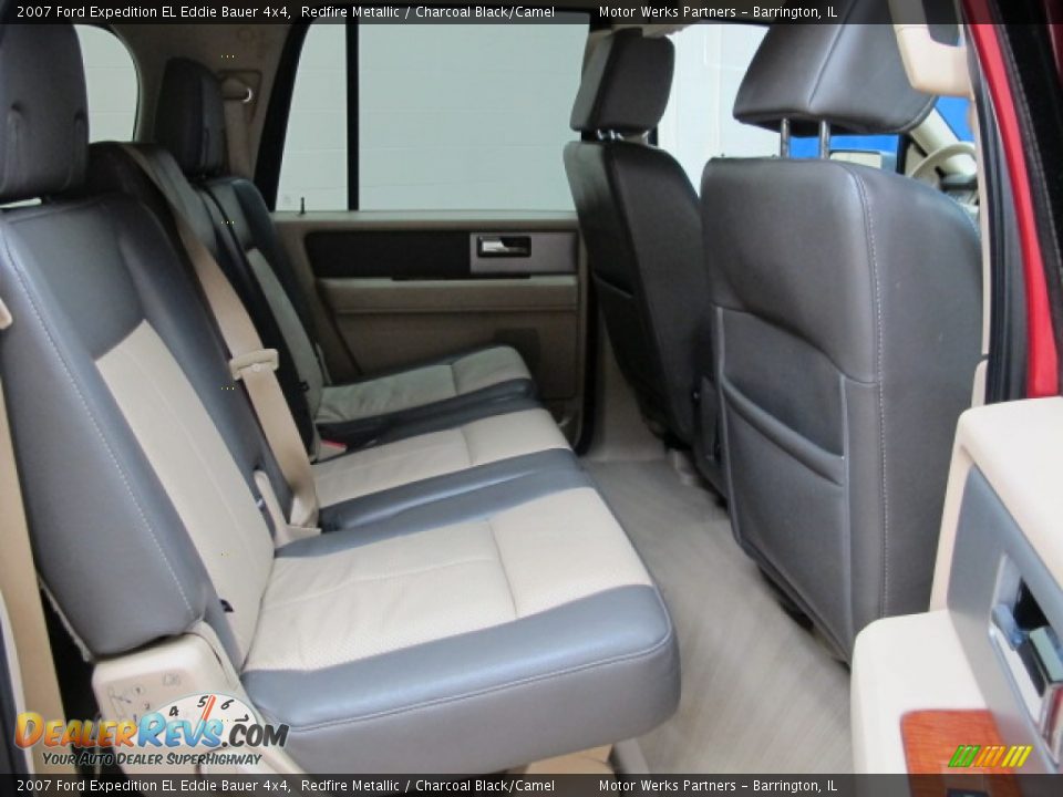 2007 Ford Expedition EL Eddie Bauer 4x4 Redfire Metallic / Charcoal Black/Camel Photo #23