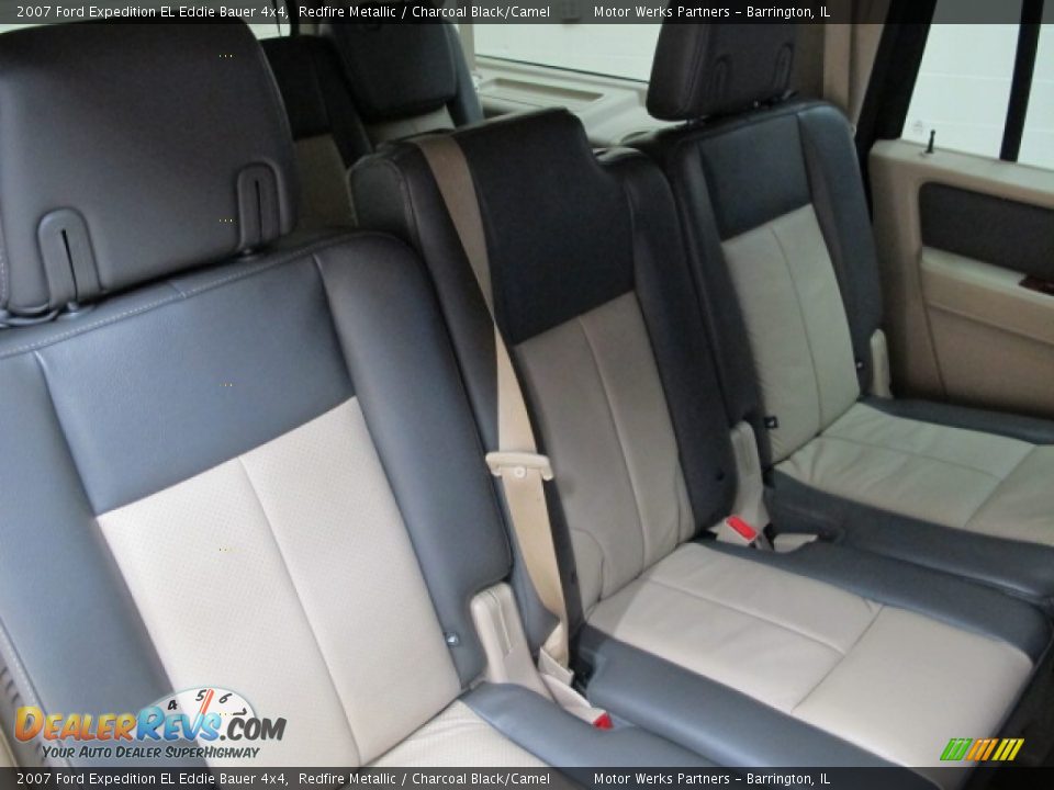 2007 Ford Expedition EL Eddie Bauer 4x4 Redfire Metallic / Charcoal Black/Camel Photo #24
