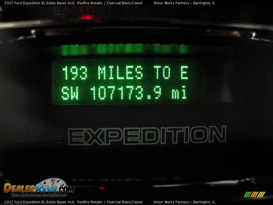 2007 Ford Expedition EL Eddie Bauer 4x4 Redfire Metallic / Charcoal Black/Camel Photo #31