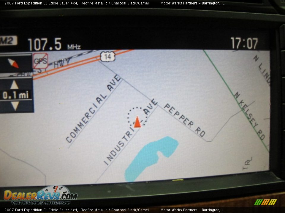 2007 Ford Expedition EL Eddie Bauer 4x4 Redfire Metallic / Charcoal Black/Camel Photo #34