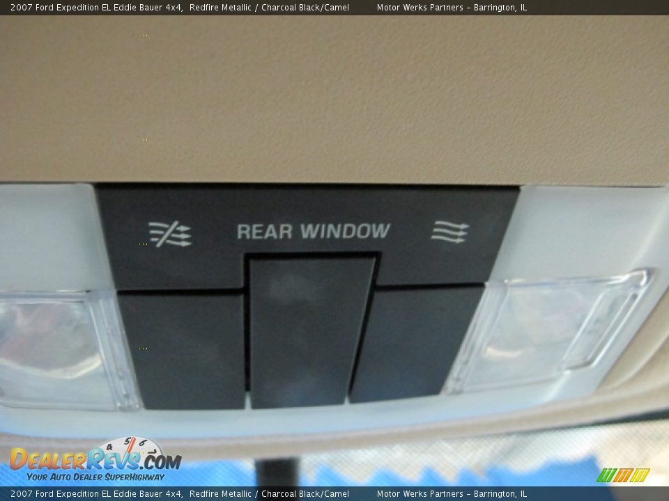2007 Ford Expedition EL Eddie Bauer 4x4 Redfire Metallic / Charcoal Black/Camel Photo #36
