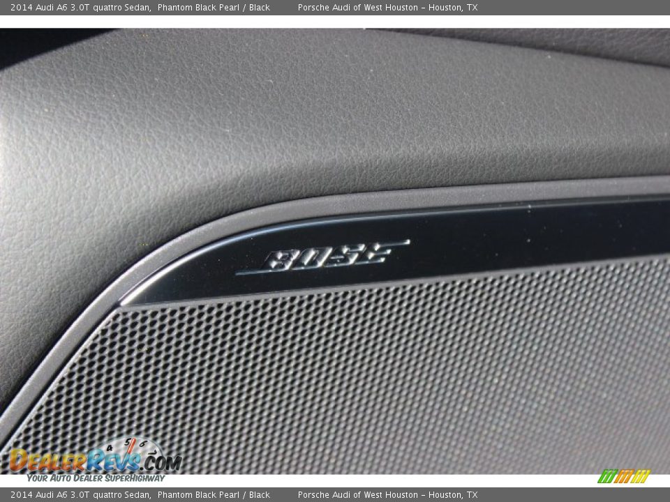 2014 Audi A6 3.0T quattro Sedan Phantom Black Pearl / Black Photo #12