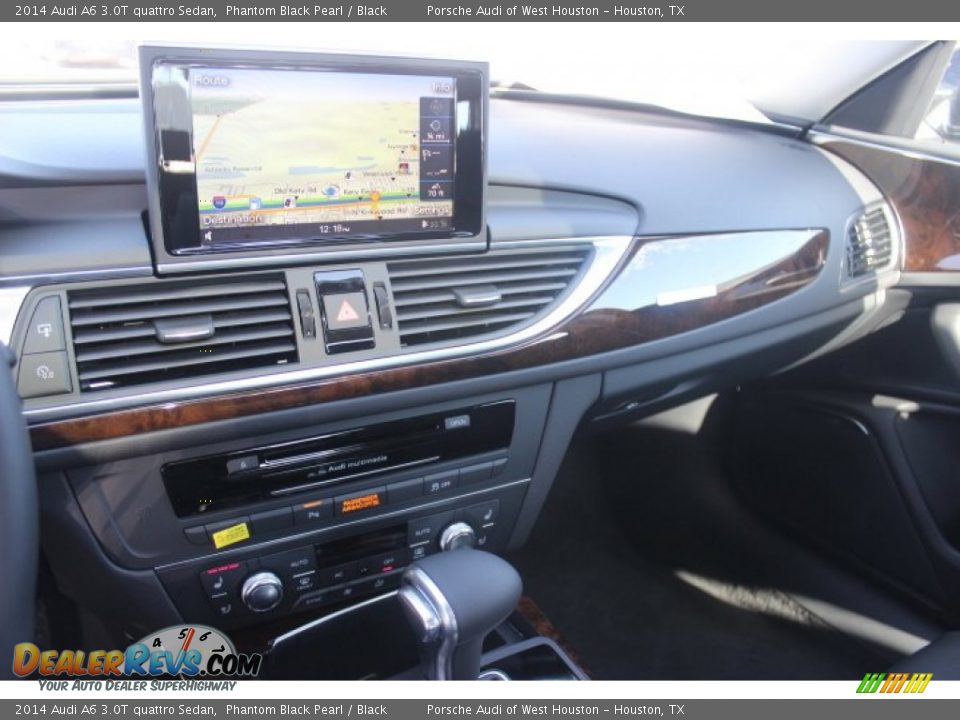 2014 Audi A6 3.0T quattro Sedan Phantom Black Pearl / Black Photo #16