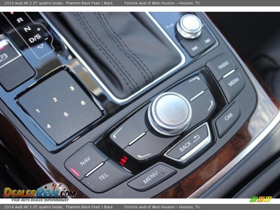 2014 Audi A6 3.0T quattro Sedan Phantom Black Pearl / Black Photo #22