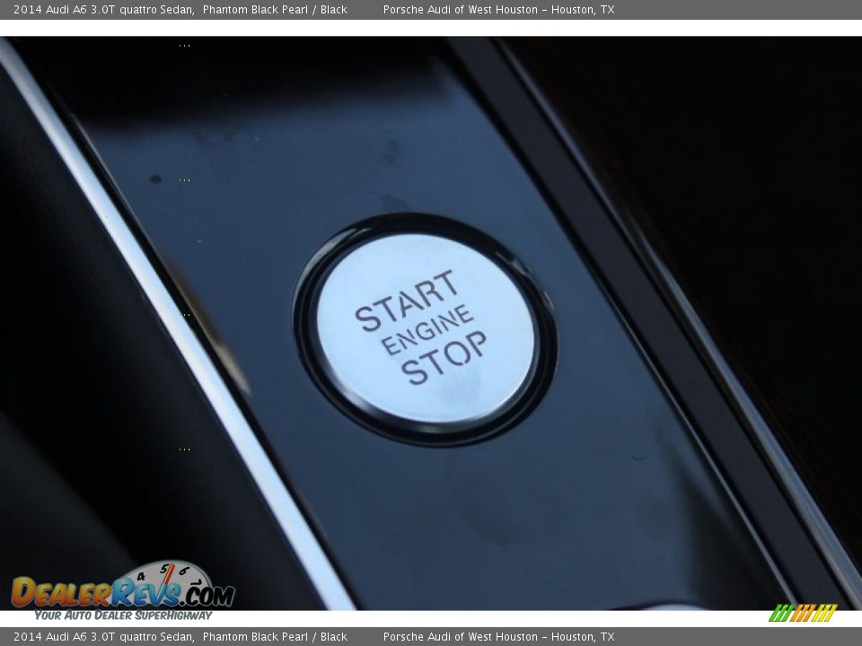 2014 Audi A6 3.0T quattro Sedan Phantom Black Pearl / Black Photo #23