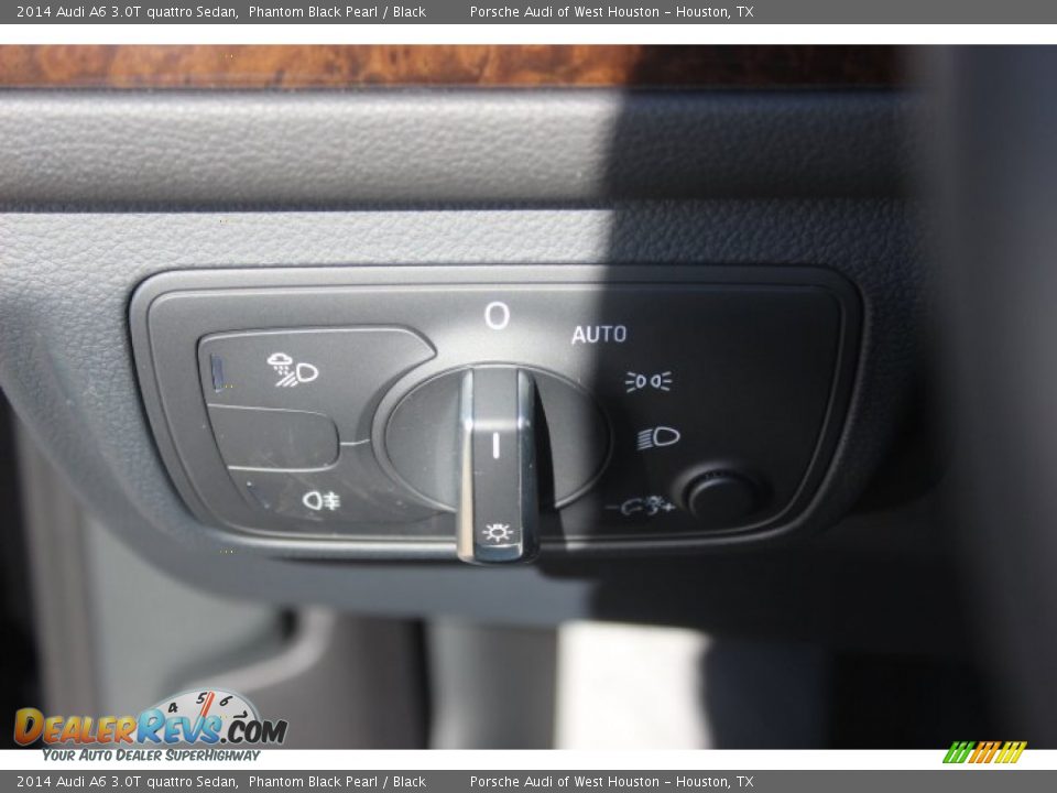 2014 Audi A6 3.0T quattro Sedan Phantom Black Pearl / Black Photo #25