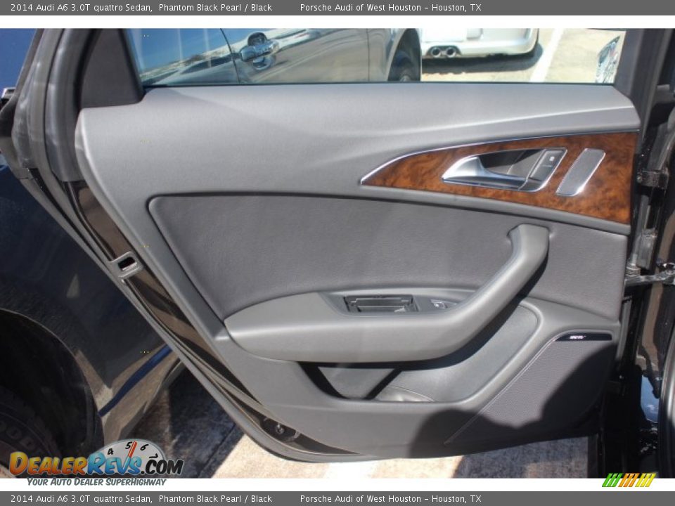 2014 Audi A6 3.0T quattro Sedan Phantom Black Pearl / Black Photo #26