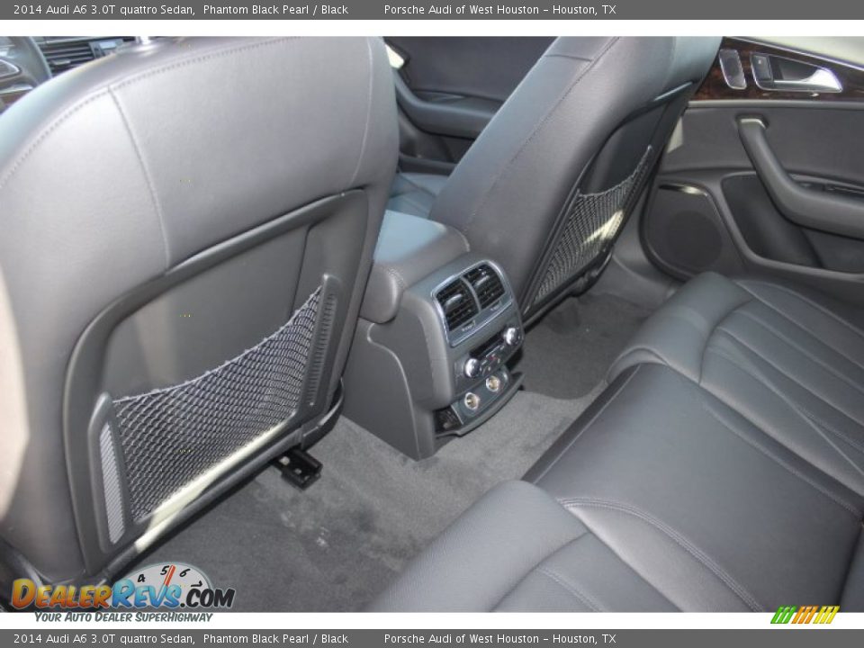 2014 Audi A6 3.0T quattro Sedan Phantom Black Pearl / Black Photo #27