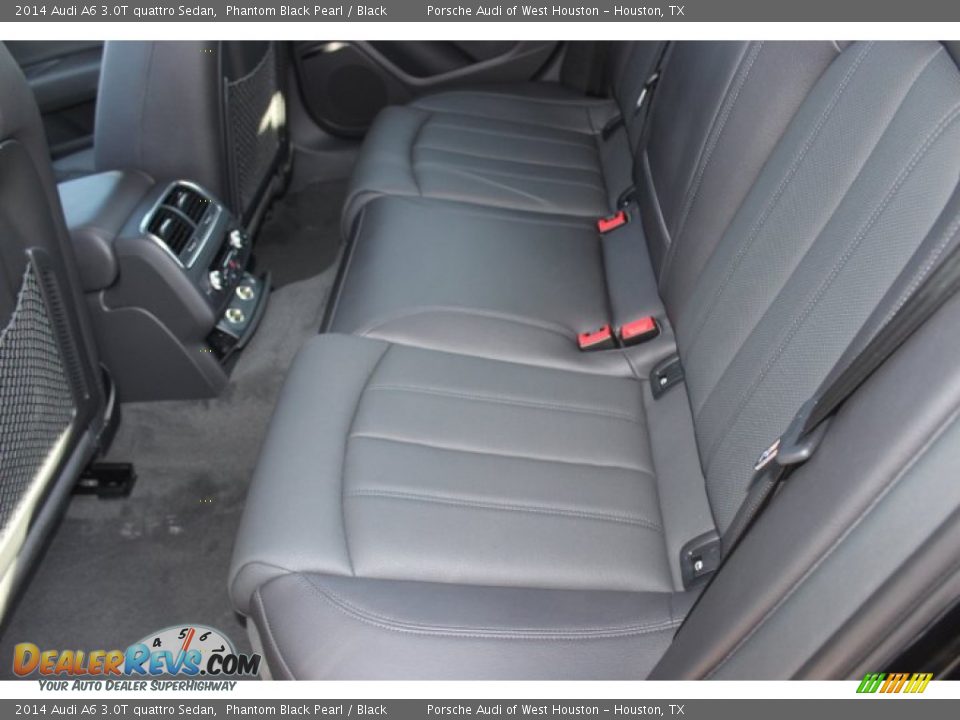2014 Audi A6 3.0T quattro Sedan Phantom Black Pearl / Black Photo #28