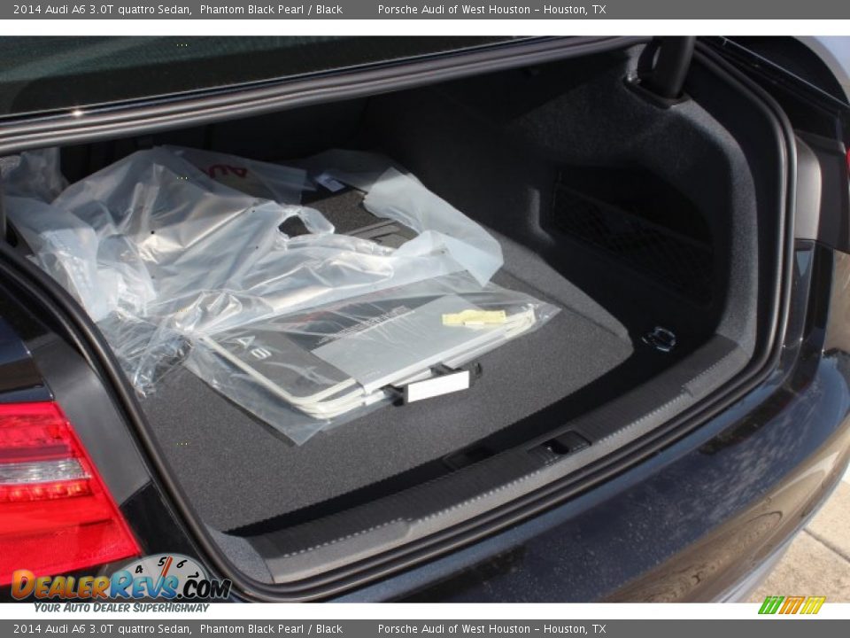 2014 Audi A6 3.0T quattro Sedan Phantom Black Pearl / Black Photo #32