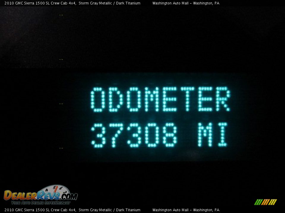 2010 GMC Sierra 1500 SL Crew Cab 4x4 Storm Gray Metallic / Dark Titanium Photo #20