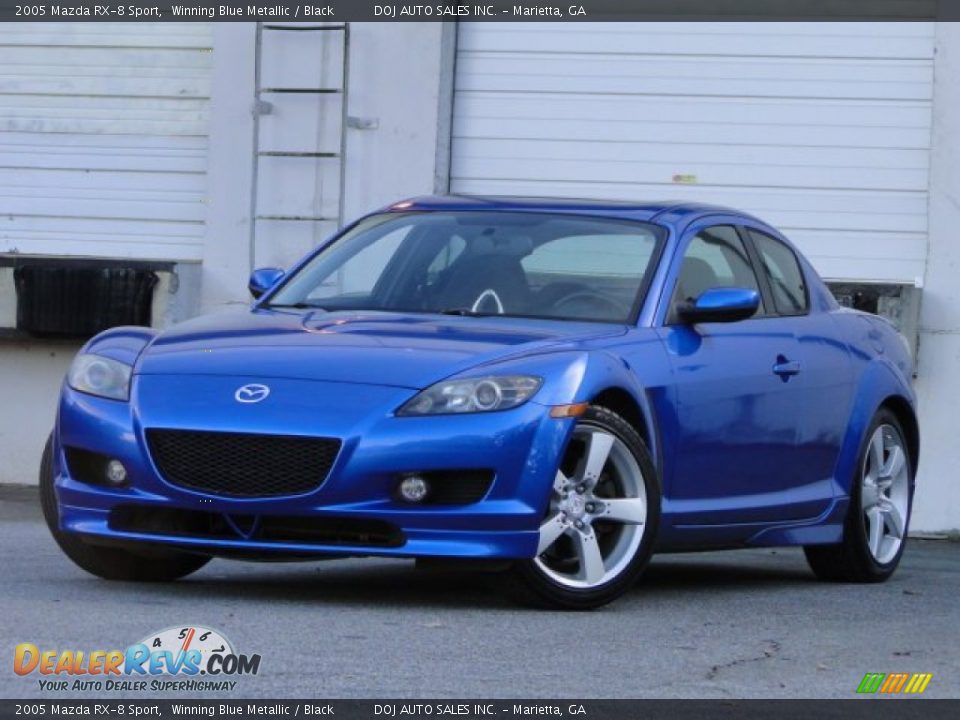 Front 3/4 View of 2005 Mazda RX-8 Sport Photo #1