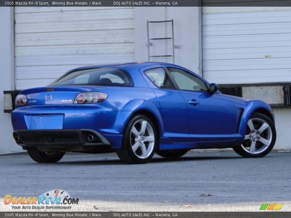 Winning Blue Metallic 2005 Mazda RX-8 Sport Photo #2
