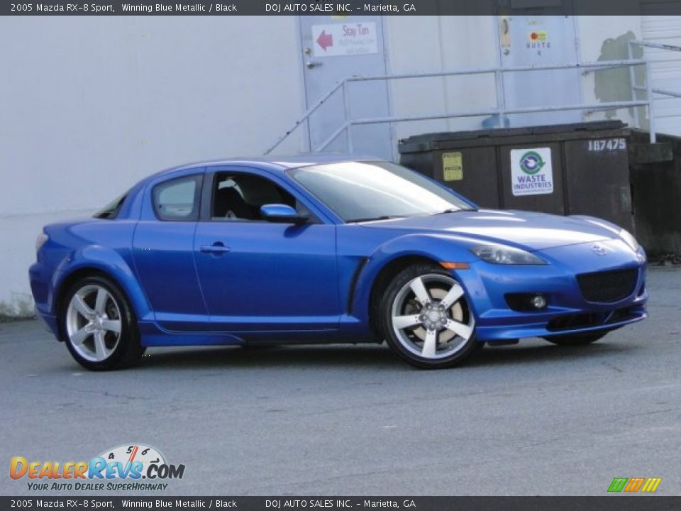 Winning Blue Metallic 2005 Mazda RX-8 Sport Photo #4