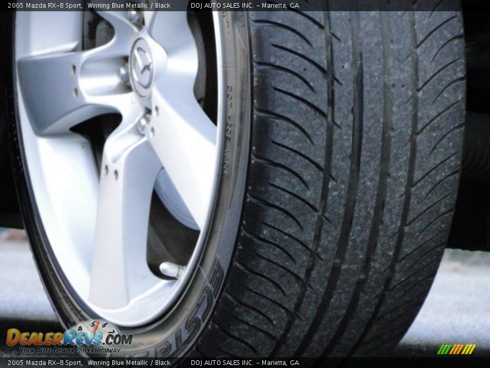 2005 Mazda RX-8 Sport Winning Blue Metallic / Black Photo #16