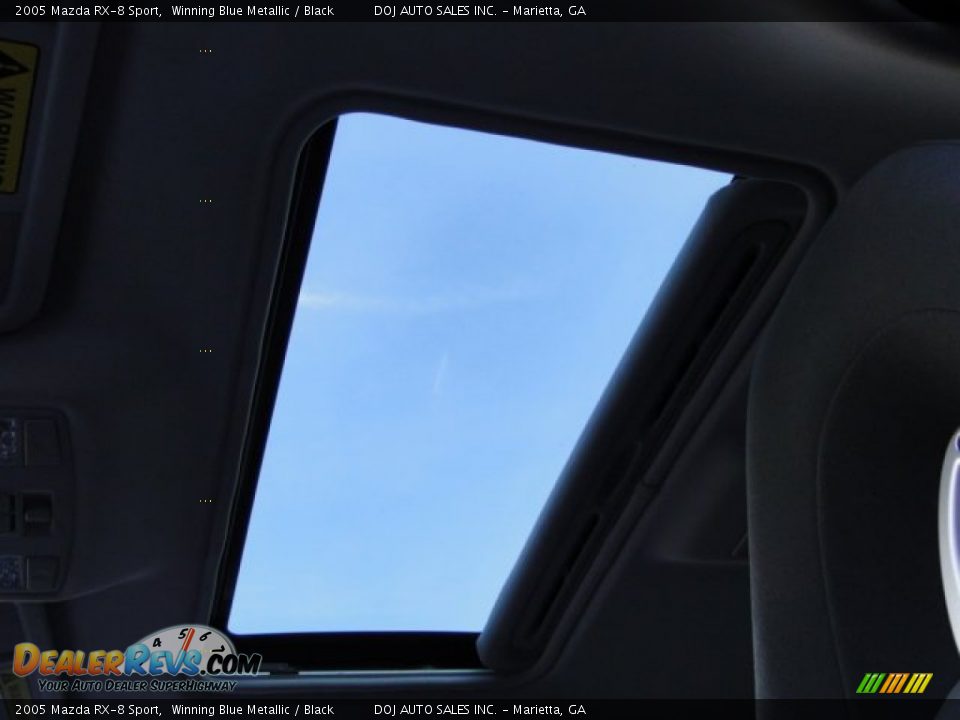 2005 Mazda RX-8 Sport Winning Blue Metallic / Black Photo #19