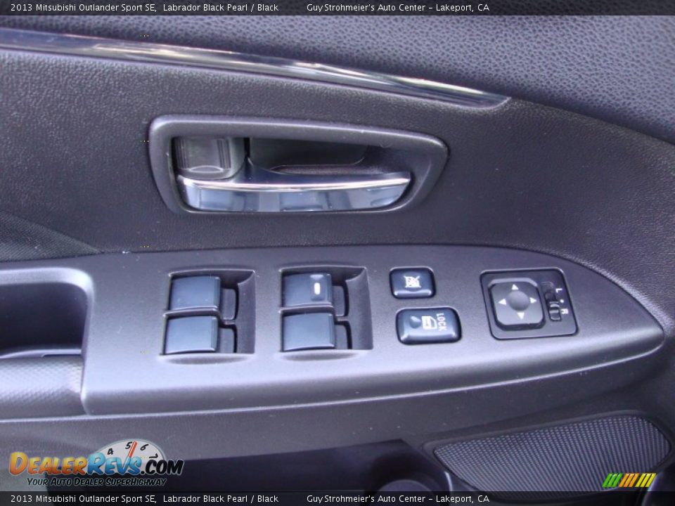 2013 Mitsubishi Outlander Sport SE Labrador Black Pearl / Black Photo #10