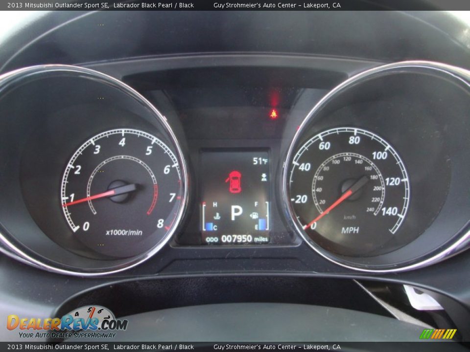 2013 Mitsubishi Outlander Sport SE Gauges Photo #12