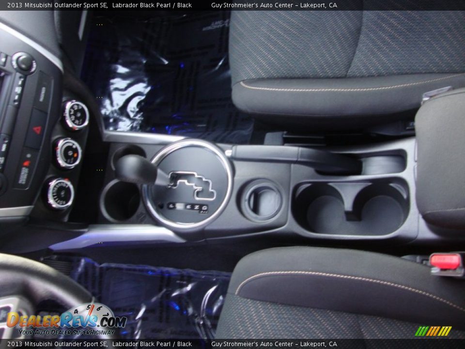2013 Mitsubishi Outlander Sport SE Labrador Black Pearl / Black Photo #17