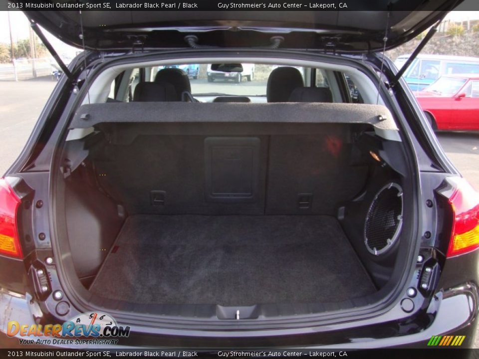 2013 Mitsubishi Outlander Sport SE Labrador Black Pearl / Black Photo #24