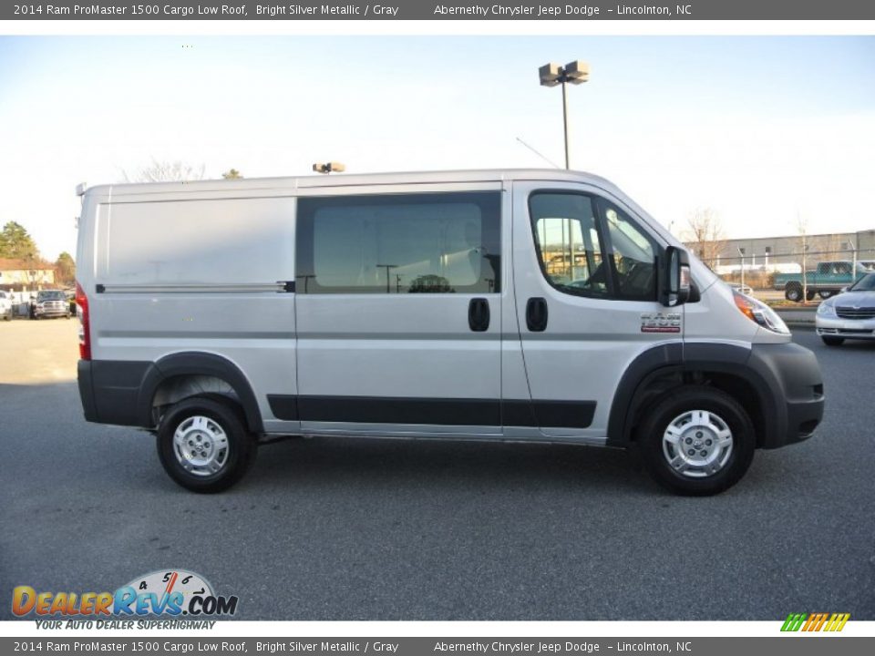 Bright Silver Metallic 2014 Ram ProMaster 1500 Cargo Low Roof Photo #3
