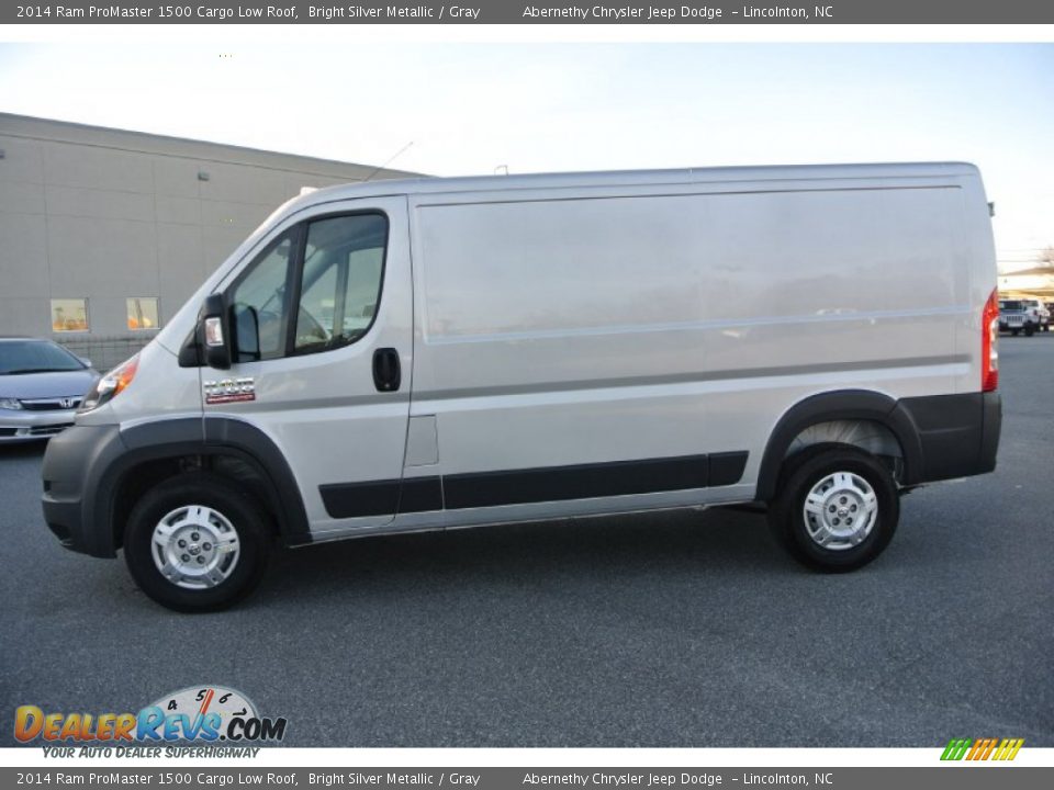 Bright Silver Metallic 2014 Ram ProMaster 1500 Cargo Low Roof Photo #4