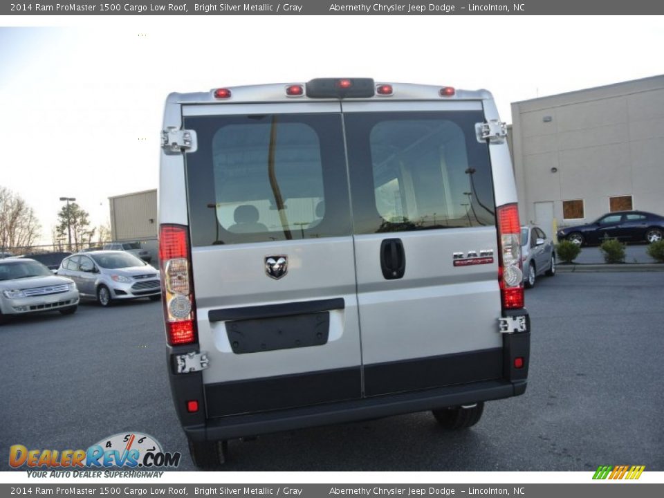 Bright Silver Metallic 2014 Ram ProMaster 1500 Cargo Low Roof Photo #5