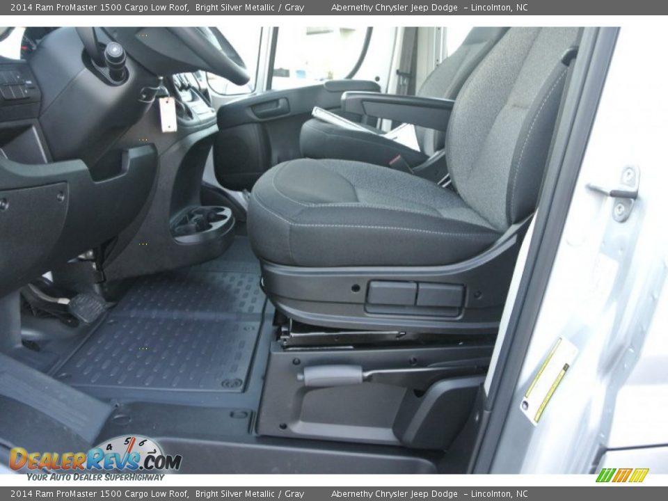 Gray Interior - 2014 Ram ProMaster 1500 Cargo Low Roof Photo #7