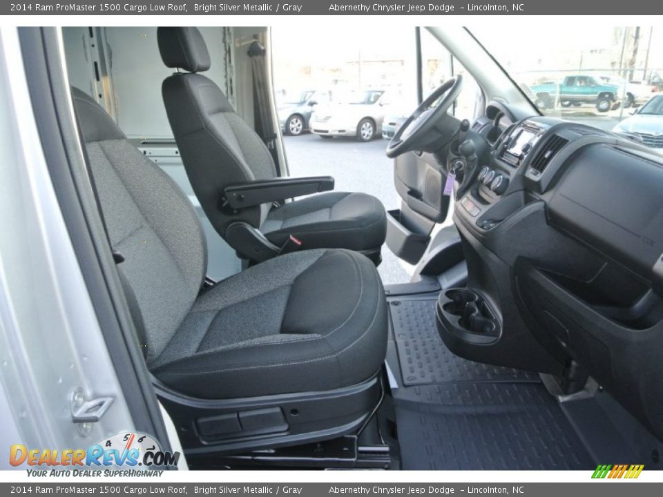 Front Seat of 2014 Ram ProMaster 1500 Cargo Low Roof Photo #14