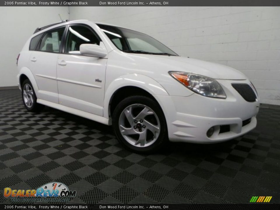 2006 Pontiac Vibe Frosty White / Graphite Black Photo #1